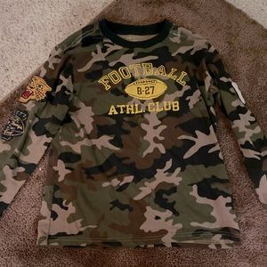 Boys Ralph Lauren Camo Shirt